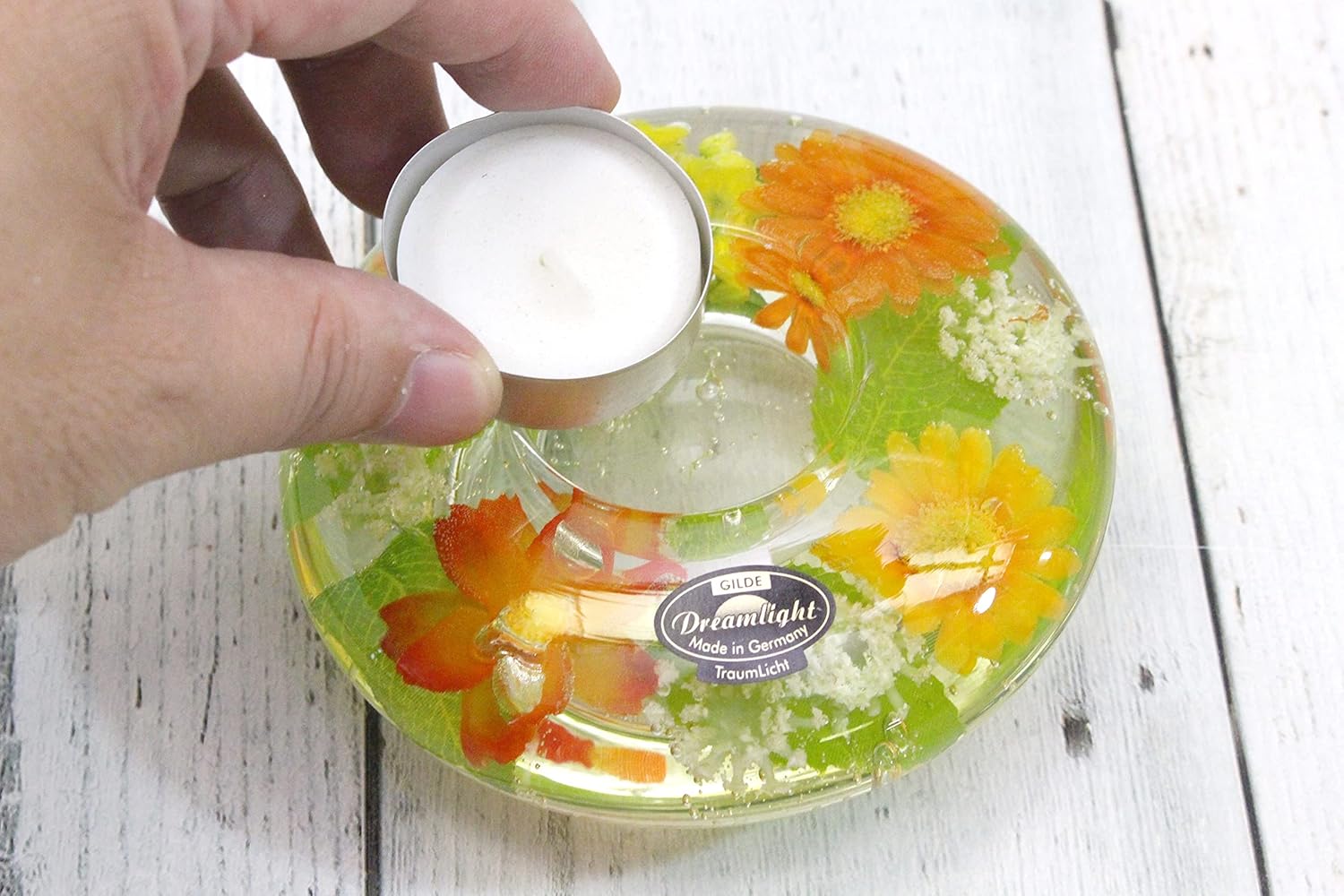 Ix New Dreamlight Margaret Candle Holder UFO Mini Gift Wrapping