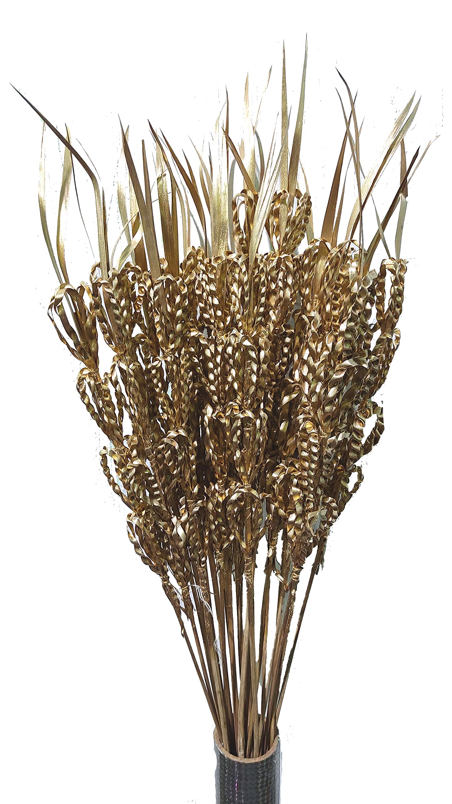 Bunch of Artificial Handmade Beautiful Decorate Dry Golden Flowers Sticks (B09NQPGC8V) Amazon Price History, Amazon Price Tracker