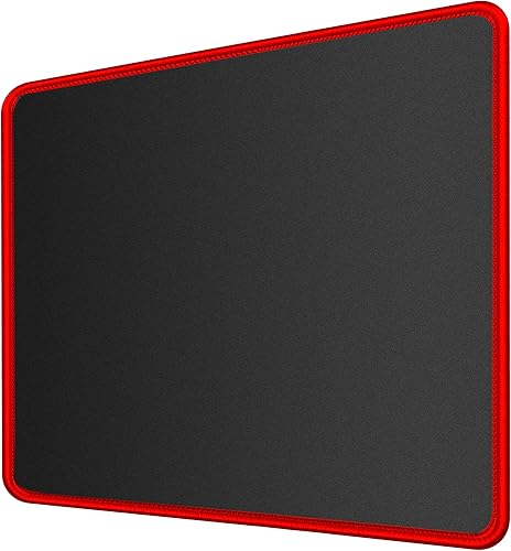 Miniatura 8 de SaiTech IT Paquete de 20 alfombrillas para mouse con bordes cosidos, base de goma antideslizante a granel, almohadillas de mouse con revestimiento