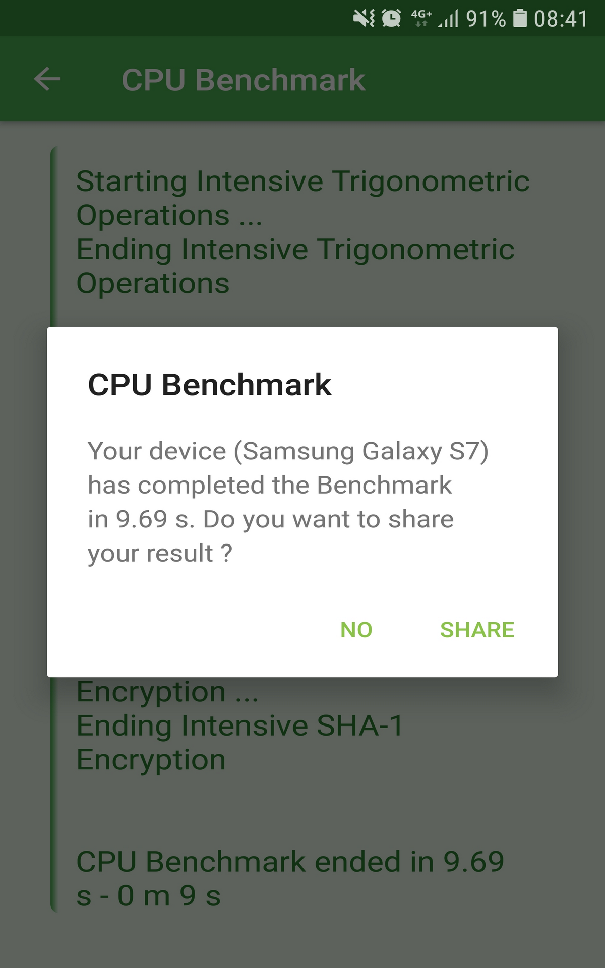 CPU Benchmark - App on Amazon Appstore