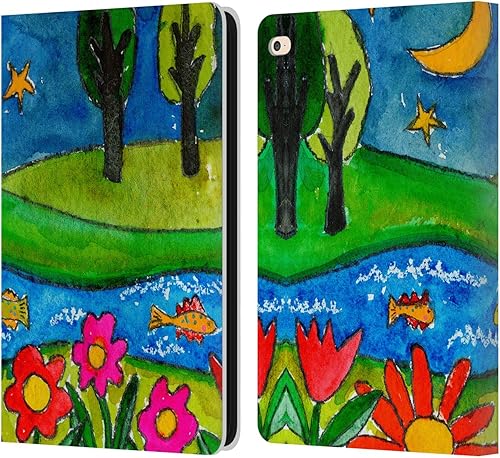 Vista 110 de Head Case Designs Officially Licensed Wyanne Half Light Nature 2 Leather Wallet Case Compatible with Apple iPad Air 2 (2014)