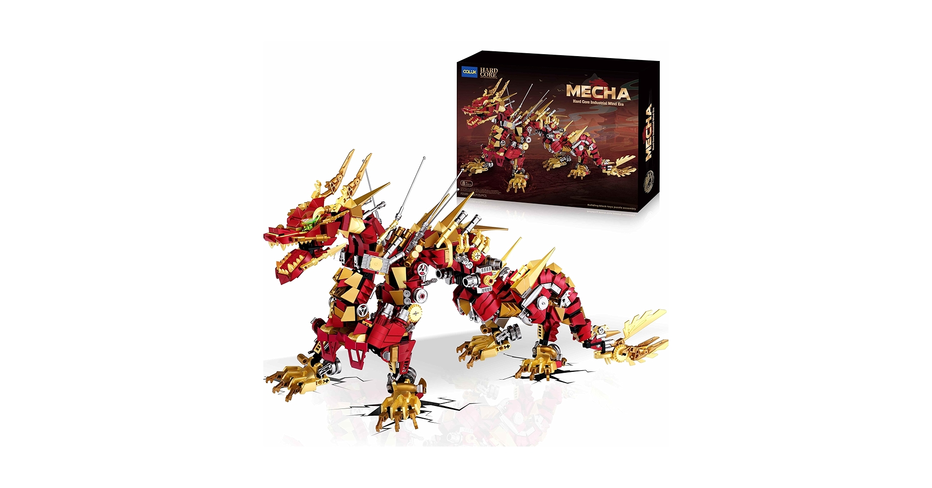 Amazon.co.jp: Oqluk ドラゴン 組み立ておもちゃキット