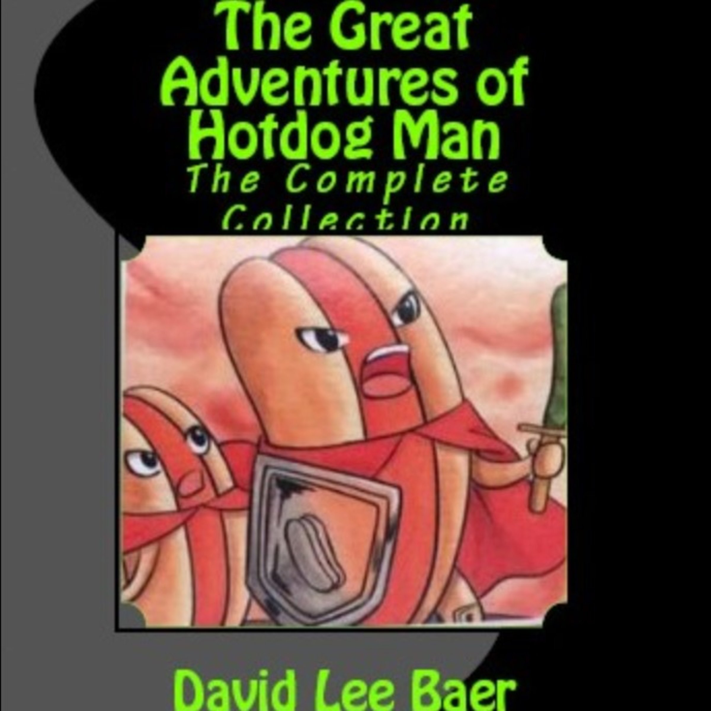Cover art for The Great Adventures of Hotdog Man