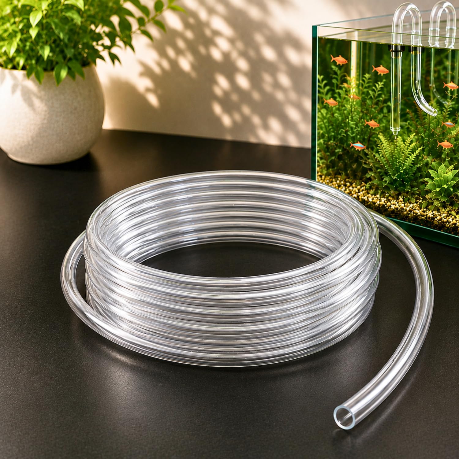 VAYINATO® 16/22mm Aquarium Canister Filter Hose Pipe Airline Flexible Tubing, 3m - Freshwater and Saltwater Fish Tank (Clear) by Petzlifeworld-image-45