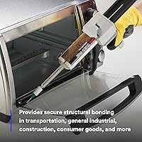 Vista 5 de 3M Scotch-Weld – Adhesivo epoxi DP100 Plus, claro, grado profesional, manejo y curado rápidos, 48.5 mL (1.64 fl oz) duo-pak