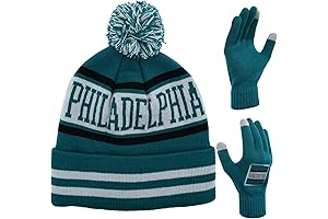 Eagles Vintage Classic Skull Cap Beanie Hat Cuffed Winter Hat Knit Comes...