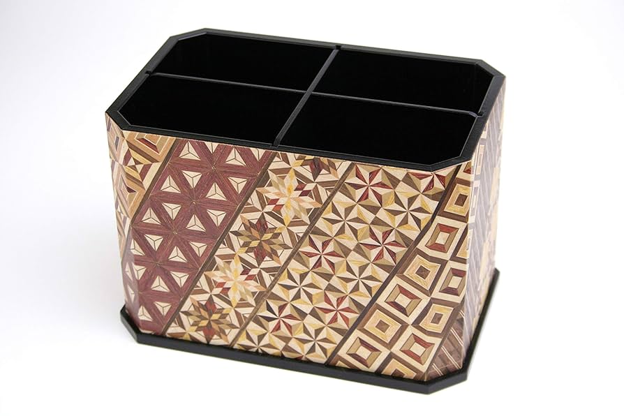 Amazon｜寄木細工リモコンボックスM 寄木細工 箱根丸山物産