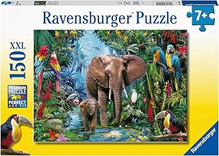 Ravensburger - Elephants at the Oasis Puzzle 150p