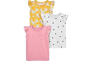 Trendy Baby Girl Tops, Pack of 3