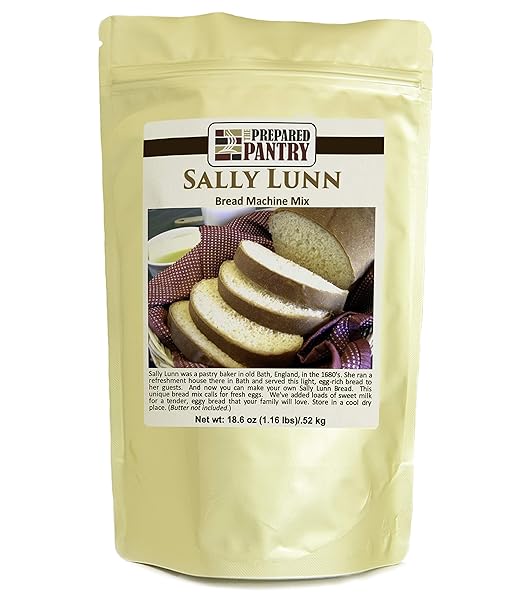 The Prepared Pantry Sally Lunn Bread Mix; Single Pack; For Bread Machine or Oven