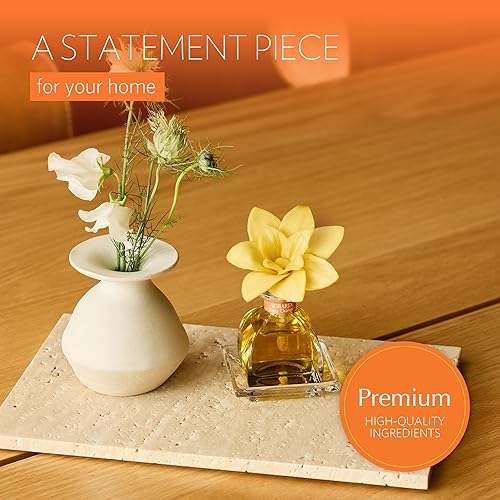 Miniatura 2 de Agraria PetiteEssence - Juego de difusor de flores y varillas hecho a mano, fragancia botánica para el hogar, difusor de aceite perfumado, para