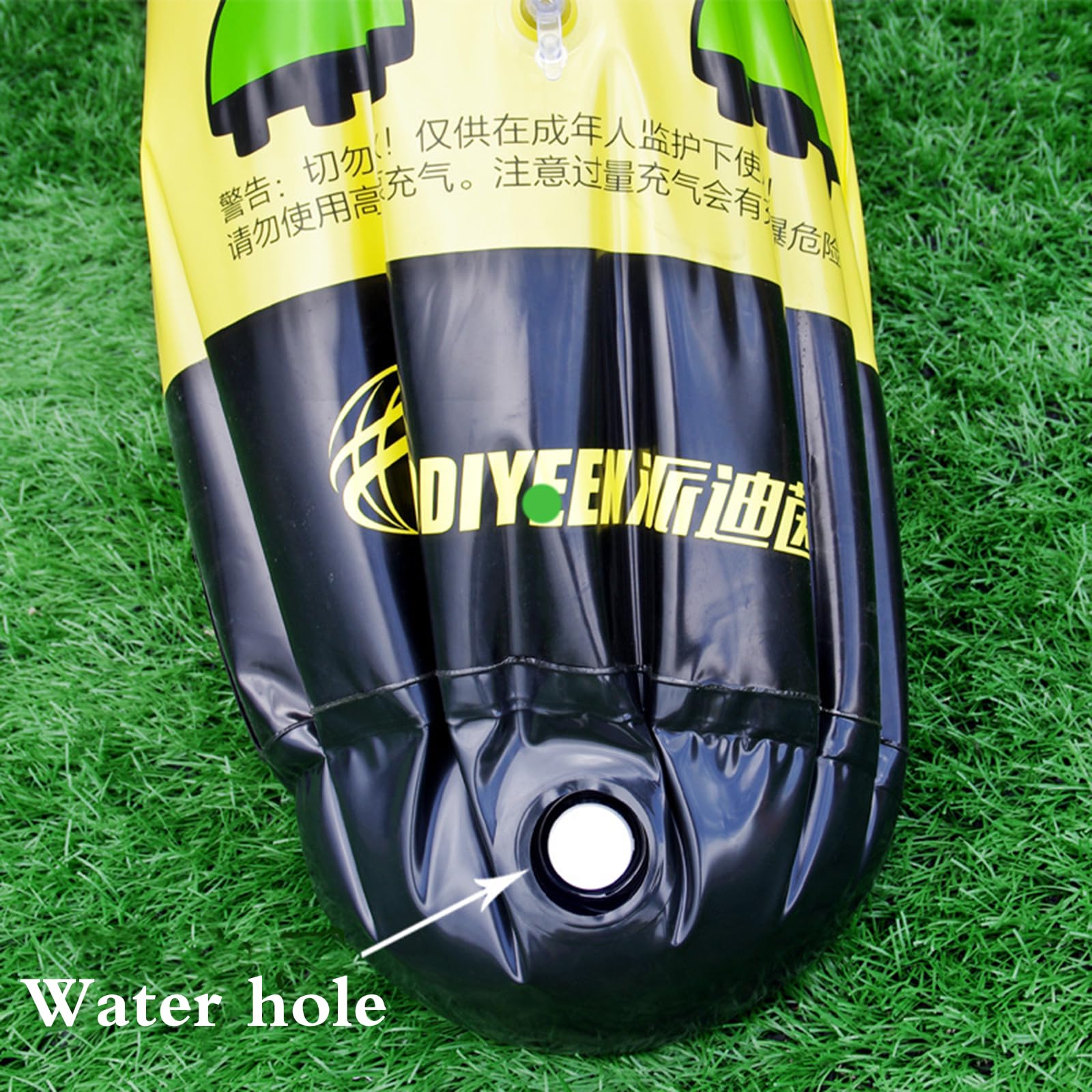 Manichino da Portiere di Calcio,Manichino da Calcio in PVC,Manichino da Allenamento per Portiere,Resistente all'Usura E Impermeabile,per Calcio Difensore Calcio Libero
