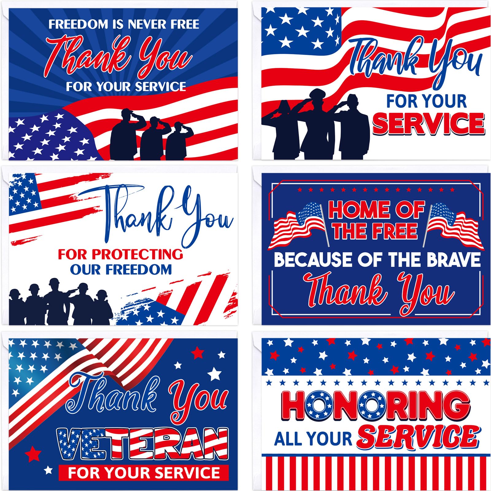 amazon-com-fancy-land-veterans-day-thank-you-cards-thank-you-for-your-service-military-appreciation-greeting-card-with-envelope-stickers-for-patriotic-memorial-independence-day-24-pcs-office-products