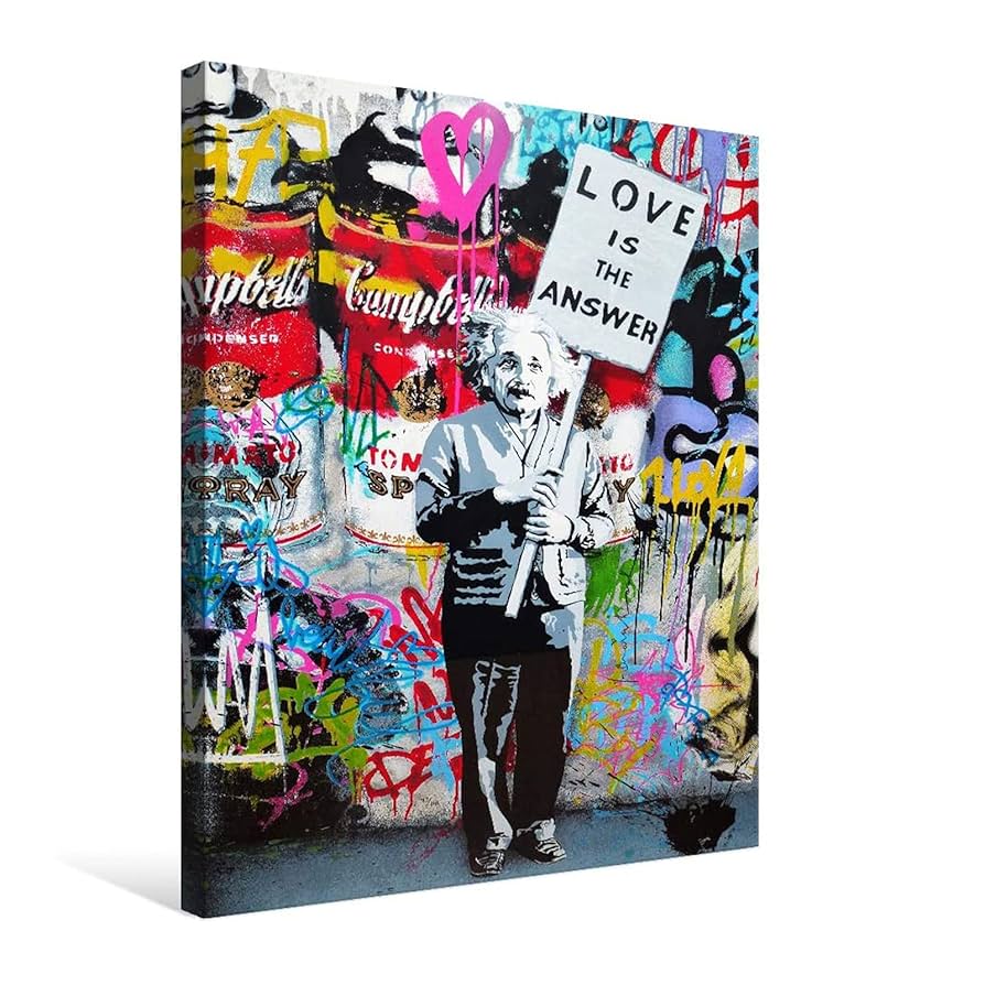 イアン ミラード  キャンバス Ian Millard バンクシー banksy Amazon.co.jp: バンクシーグラフィティは犯罪キャンバスウォール