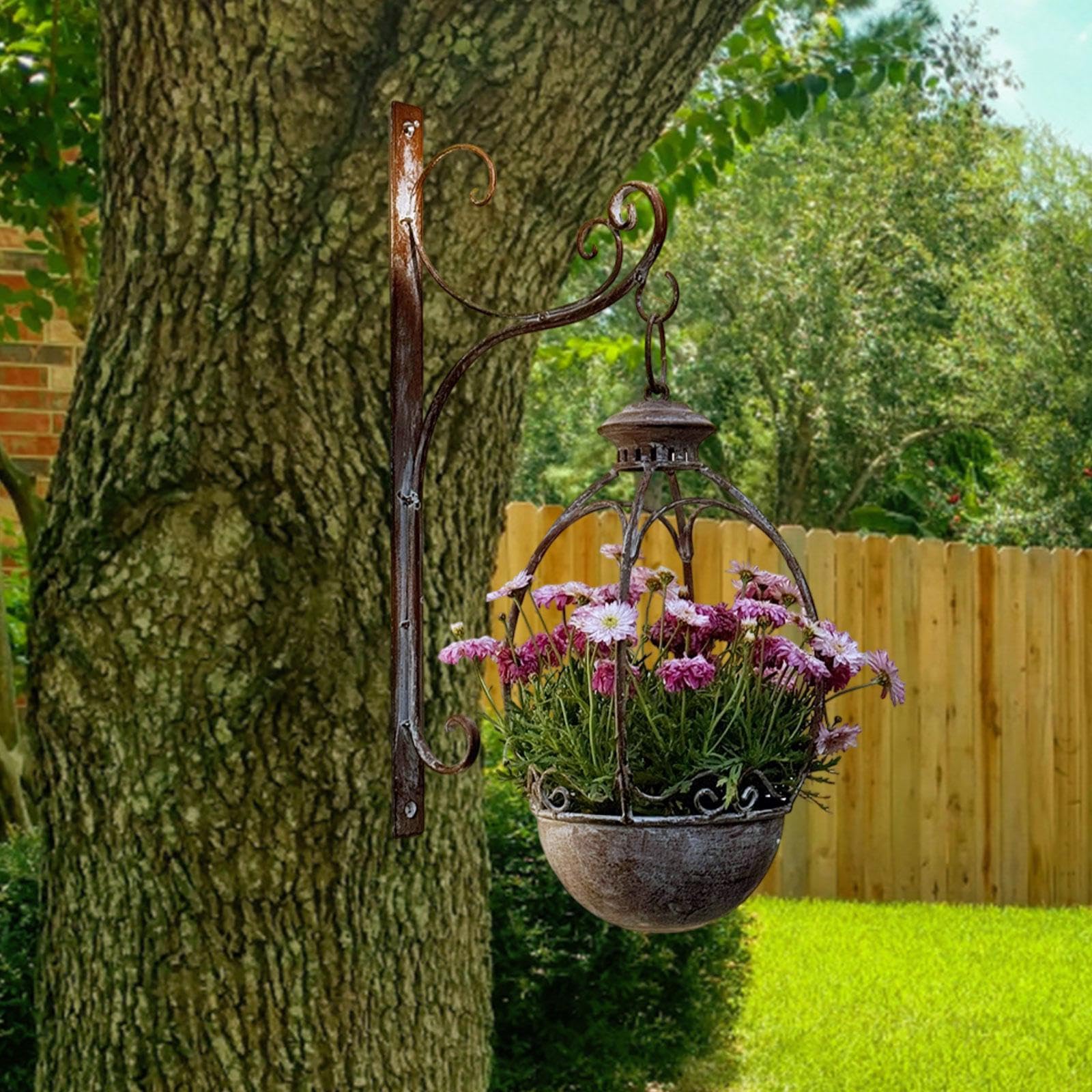 Pot de Fleurs, Pot de Fleurs Rustique Classique, Pot Suspendu, Pot de Fleurs Suspendu pour