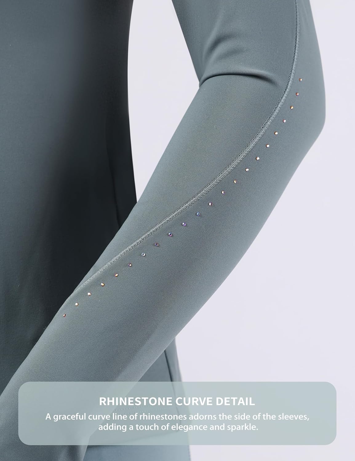 Harrison Howard Women’s Equestrian Riding Jacket,Thermal 4-Way Stretch Full-Zip Top with Hidden Pockets for Horse Riding - Image 4