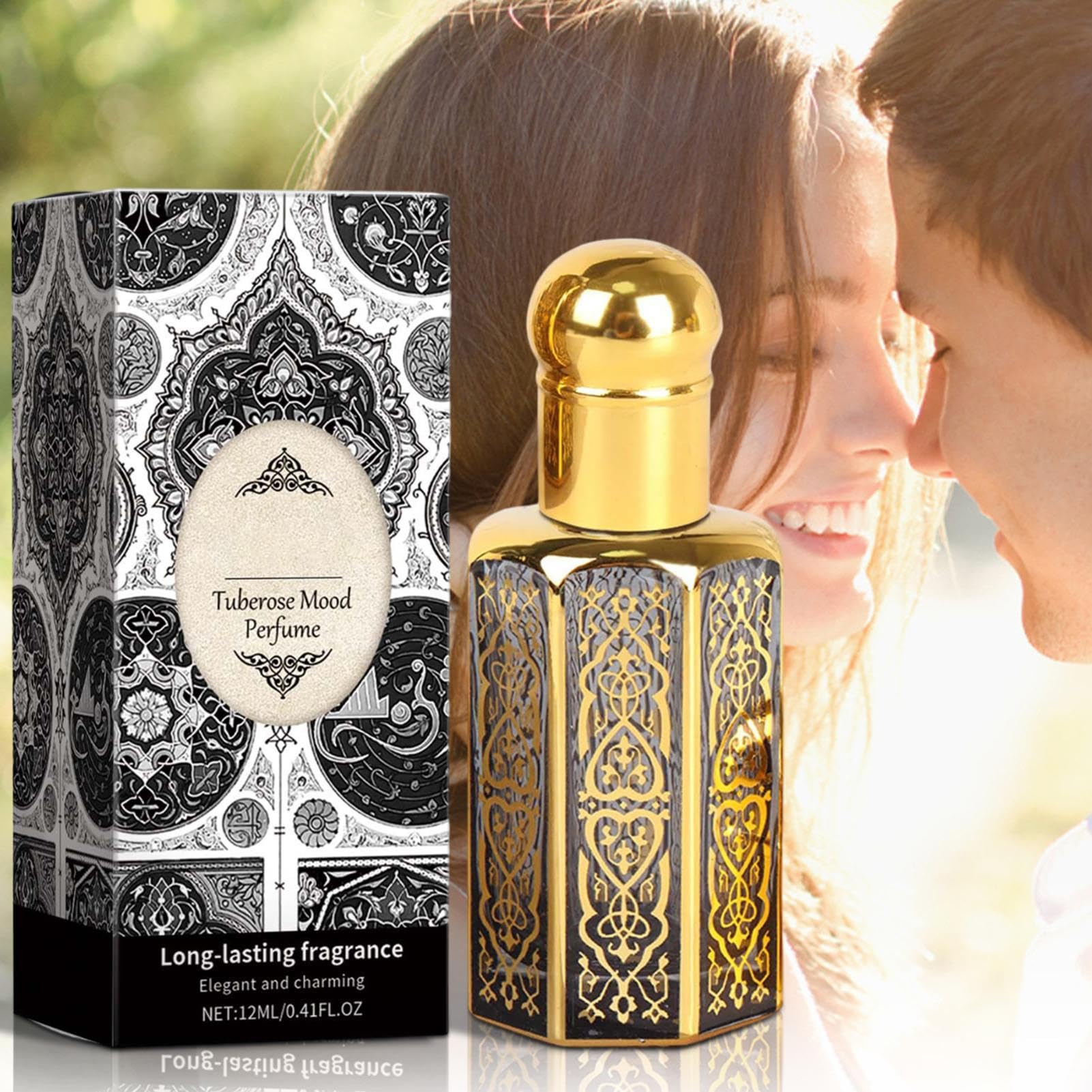 Perfume árabe para hombre, de perfume árabe - Perfume diario de | Perfume diario para mujer de larga duración, perfumado natural único para vacaciones, citas
