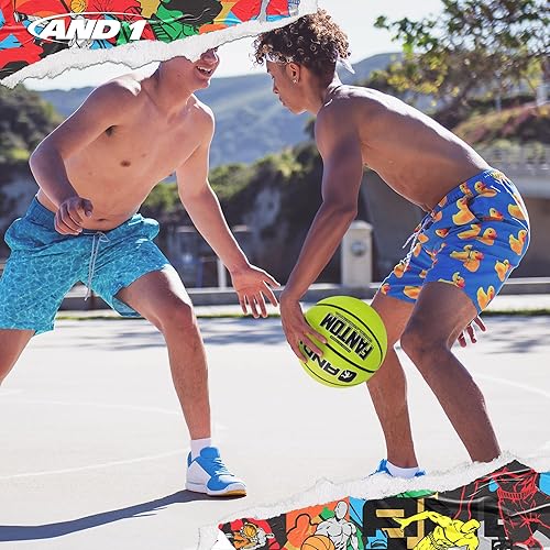 Miniatura 21 de AND1 Fantom Rubber Basketball: Official Regulation Size 7 (29.5 inches) Streetball - Deep Channel Construction, Made for Indoor Outdoor