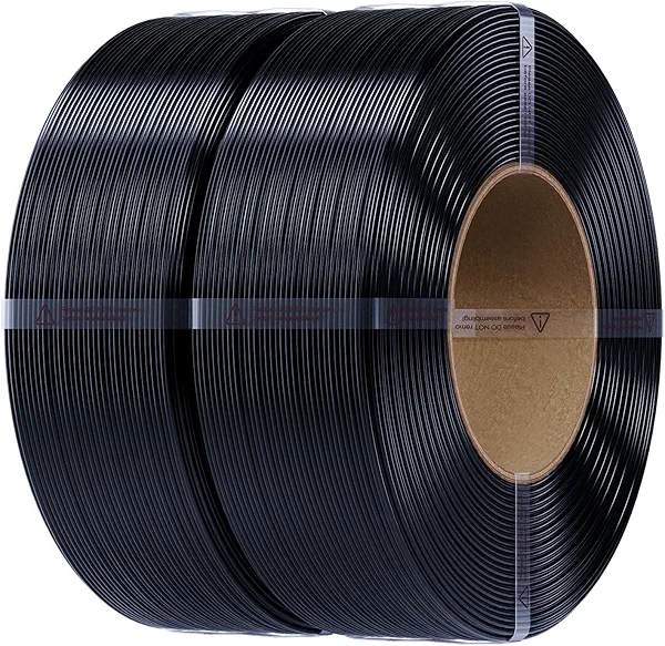 Creality PETG 3D Printer Filament Refill Bundle 2Kg, Spool-Free for Bambu Lab Reusable Spools, High Precision ±0.03mm, Odorless & Moistureproof