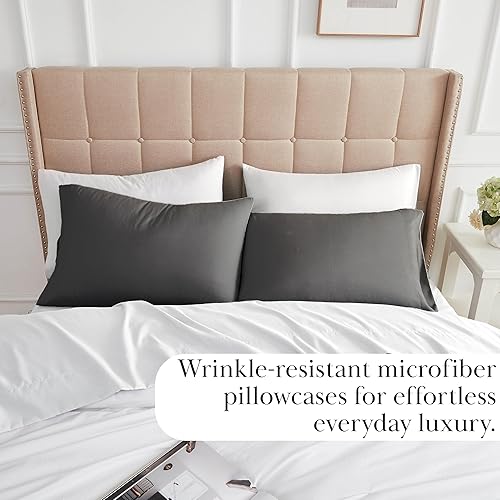 Miniatura 176 de Southshore Fine Living, Inc. Juego de 2 fundas de almohada de tamaño estándar, se adapta a almohadas de tamaño matrimonial, individual, queen, 10