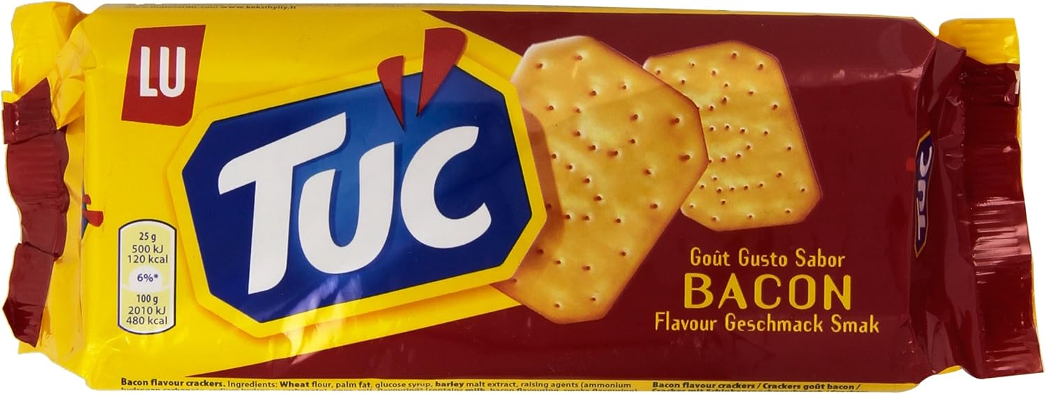 Tuc Crackers al Gusto Bacon 6 pezzi da 100 g [600 g] Amazon.it