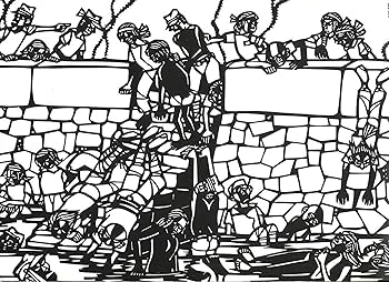 Amazon.co.jp: きり絵画文集 原爆 ヒロシマ : 寺尾知文: 本