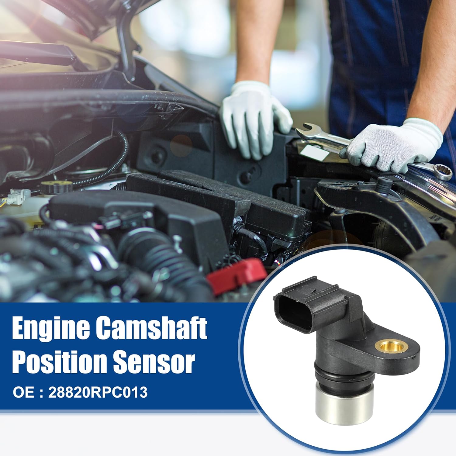 Car Engine Camshaft Position Sensor Replacement for Honda for Civic 2006-2019 for Honda for Accord 2008-2017 28820Rpc013