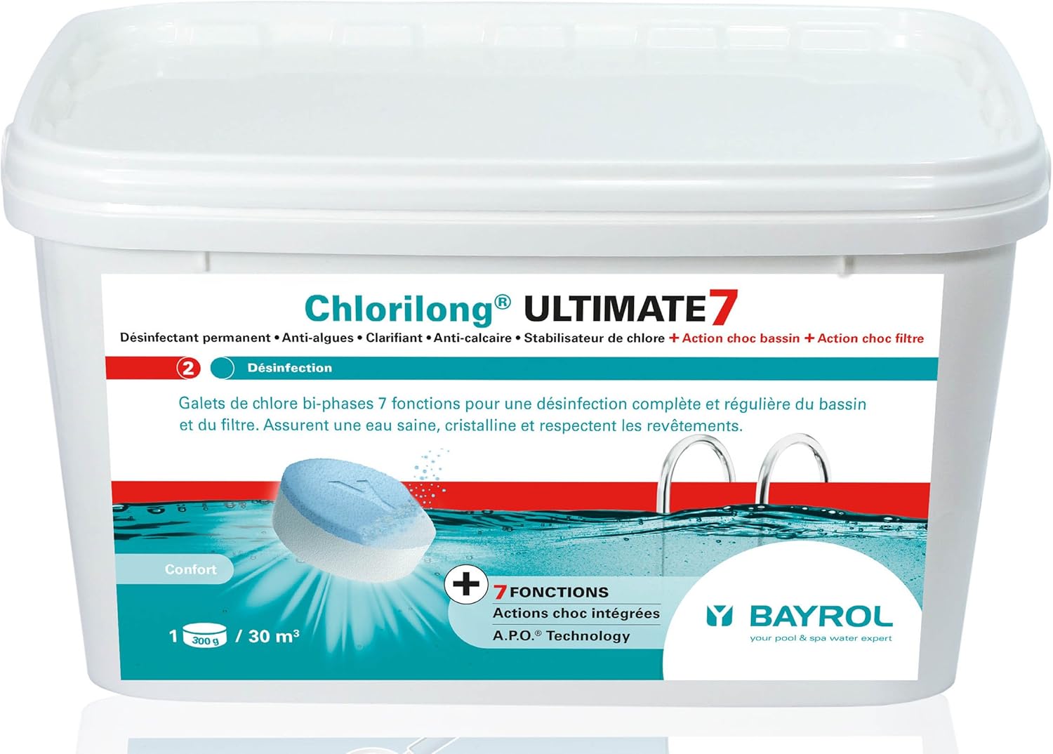 Bayrol, Chlorilong Ultimate 7, chlorine tablets Amazon.co.uk Garden