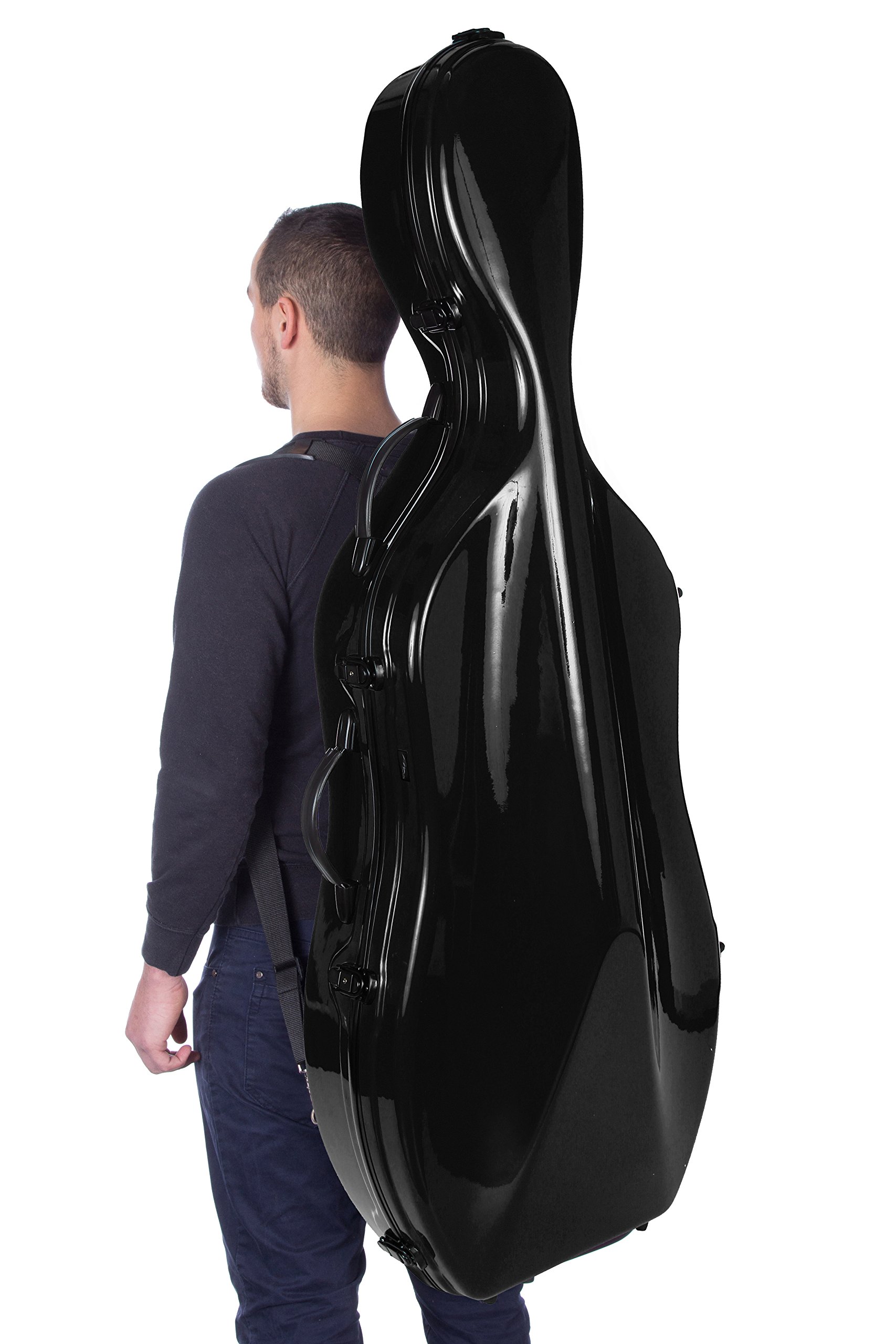 Custodia per Violoncello Fiberglass 4/4 Excellent nero M-case