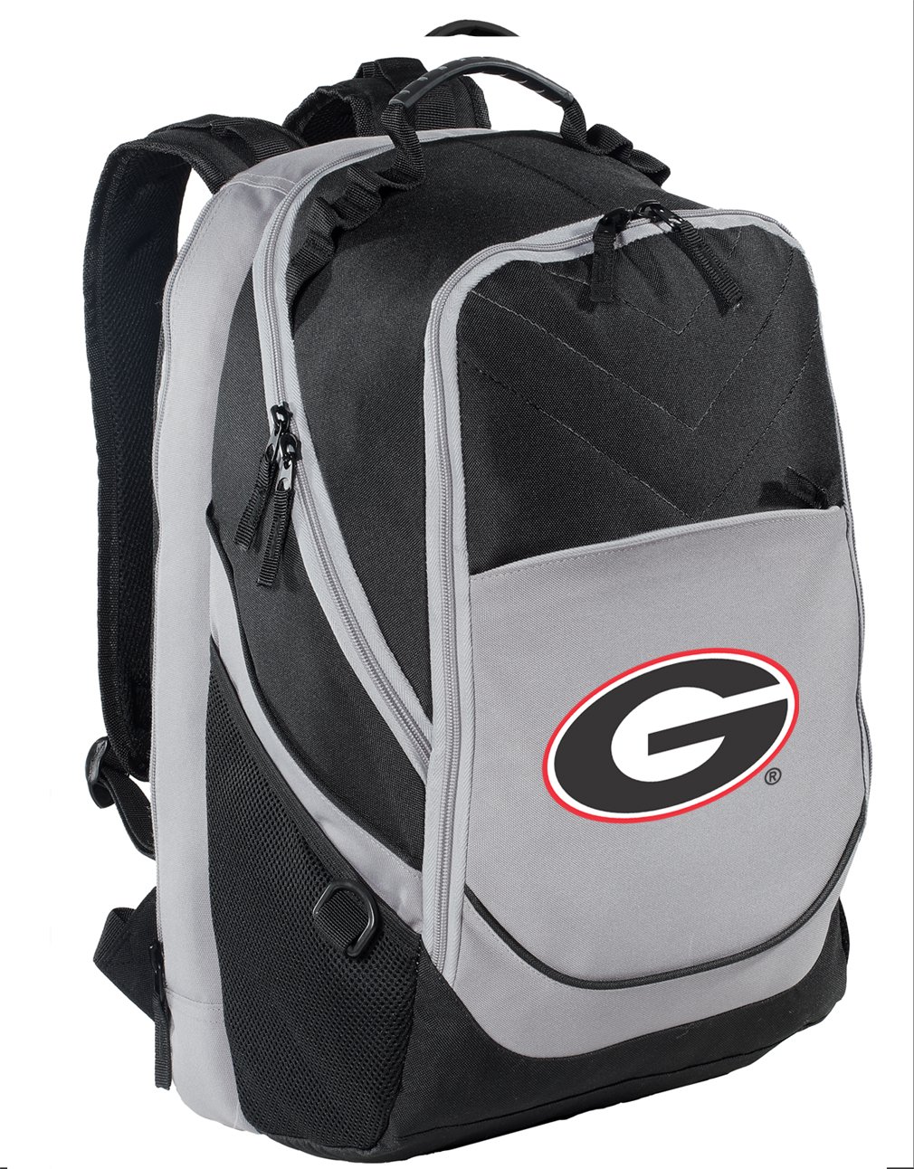 Broad BayGeorgia Bulldogs Backpack University of Georgia Laptop Computer Bags (Black & Gray)