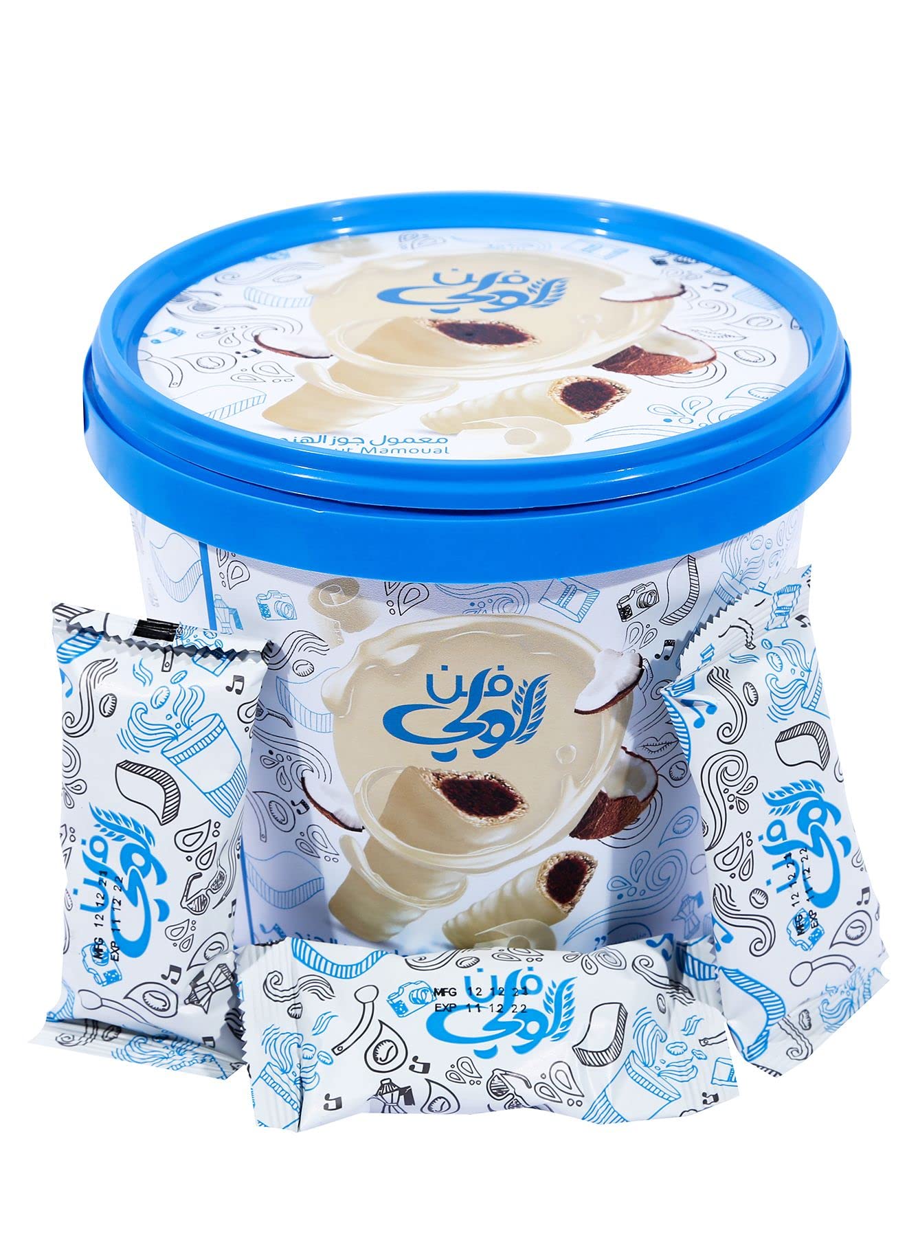 Fun Loly Coconut Mamoul 600g