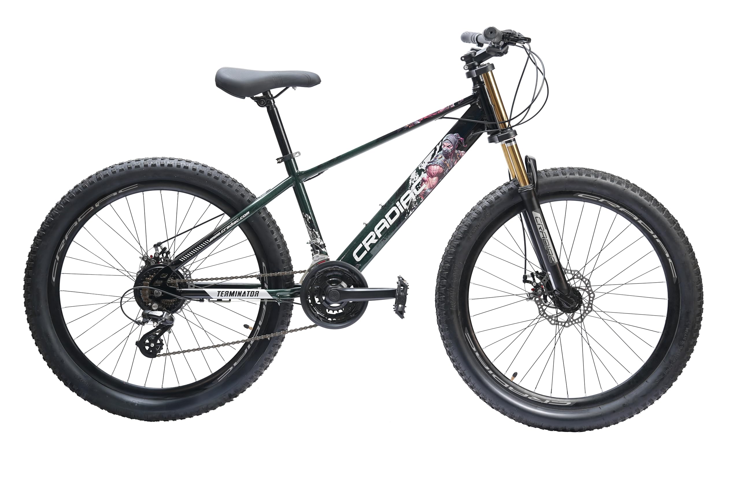 Buy CRADIAC Terminator X | 21 Gear Shimano Gear | Hydraulic Dual
