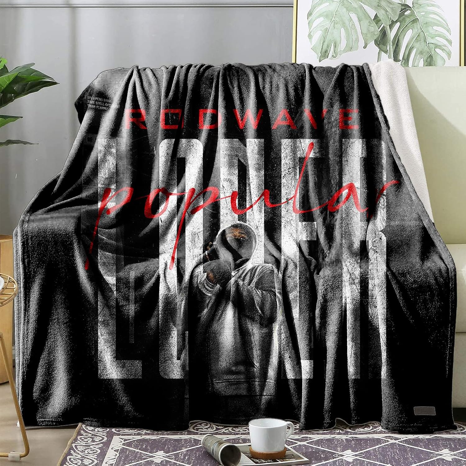 Rod Wave Blanket Rug Soft Throw Fleece Blankets for Gift Bed Sofa 50