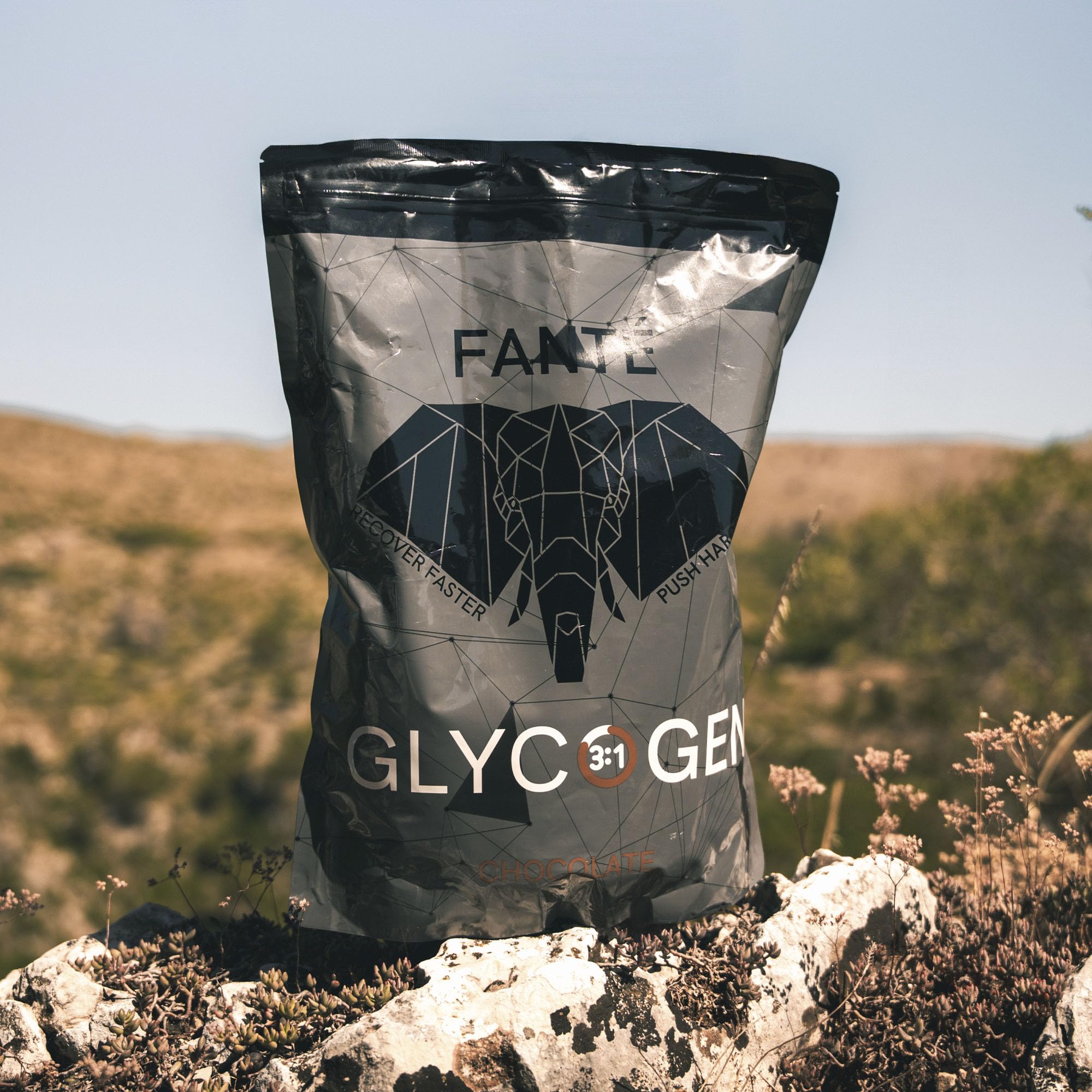 Fanté Glycogen Recovery Drink | Recuperación Muscular Óptima con Proteína Aislada de Suero | 3:1 Carbohidratos:Proteína | Mezcla de Carbohidratos para Glucógeno Muscular y Hepático