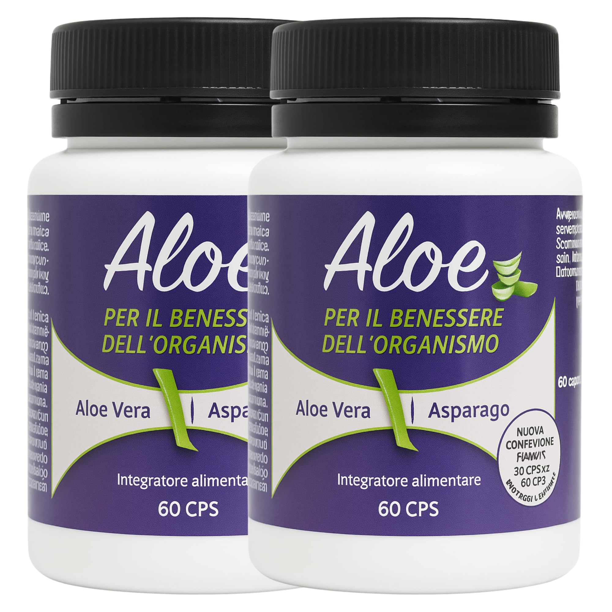 Aloe Viola Integratore Alimentare 120 Compresse | Con Aloe, Fieno Greco, Asparago