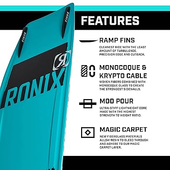 Amazon | Ronix District Marine ウェイクボード ブルー