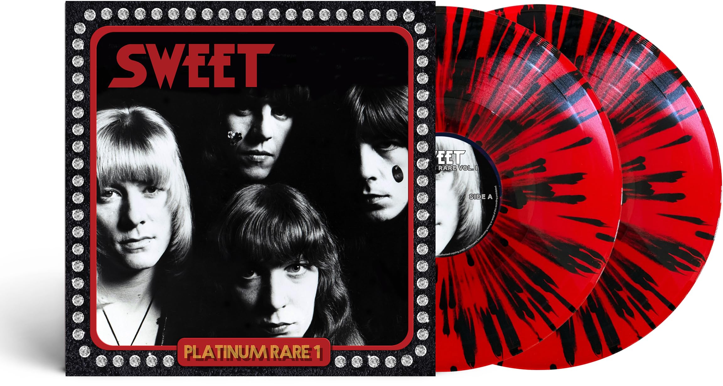 Platinum Rare 1 (Lim Red/Black Splatter