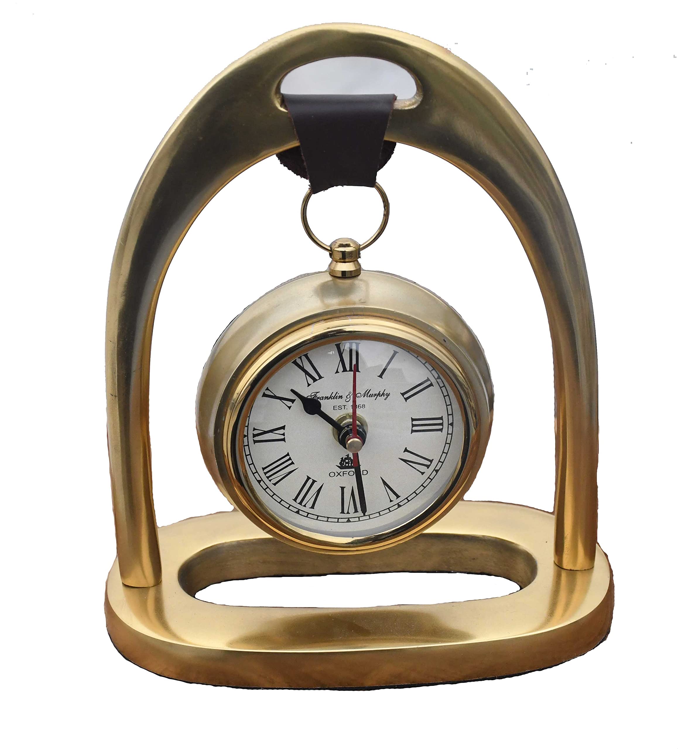 Reloj de escritorio antiguo personalizado, reloj de mesa, reloj de escritorio, regalo promocional, regalo de jubilación, regalo de graduación, regalo grabado para él (dorado)