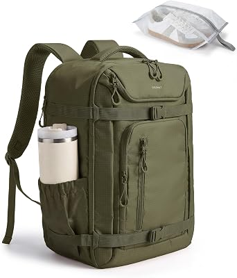 BAGSMART Travel Backpack for Women & Men, 17-Inch Laptop Carry on Backpack