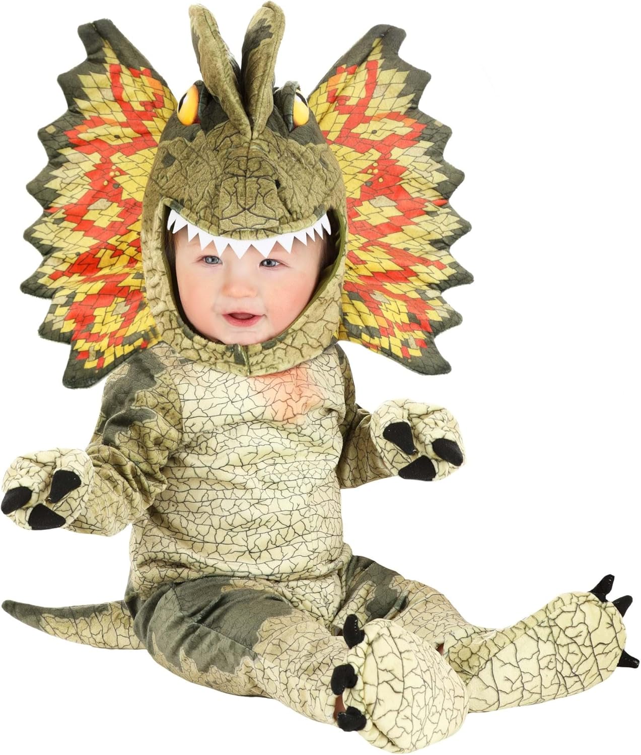 Infant Baby Dilophosaurus Costume | Dinosaur Costumes