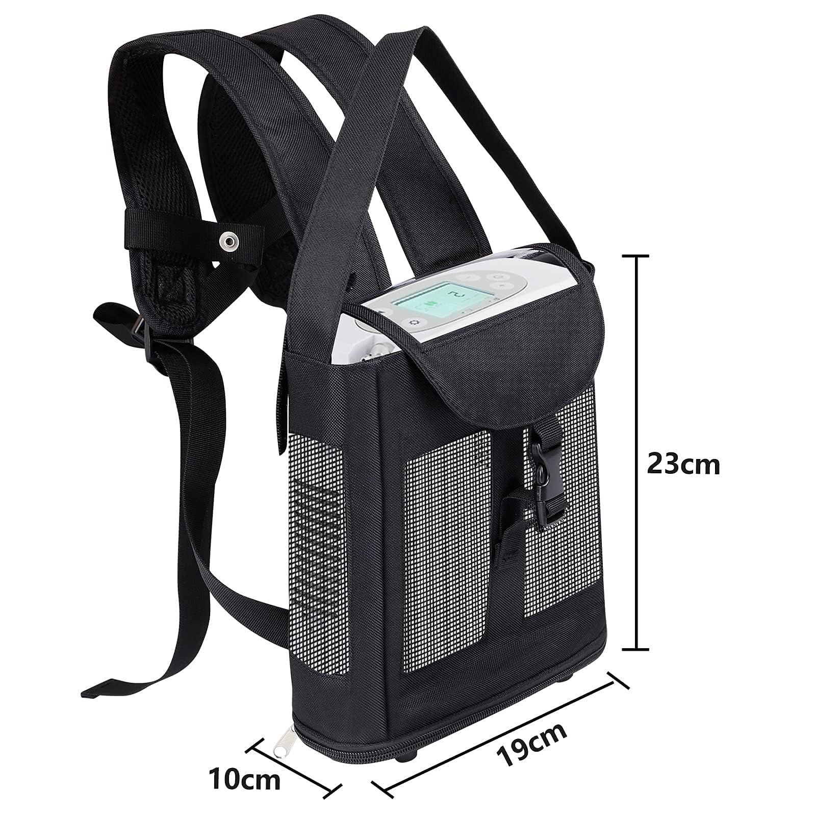 Rucksack für Sauerstoffgerät,Tragbare Sauerstoffkonzentrator Rucksack,Reisetasche für Mobile Sauerstoffgerät mit verstellbaren Riemen,Sauerstoffrucksack ist Kompatibel mit Inogen One G3 G5 und Rove 6
