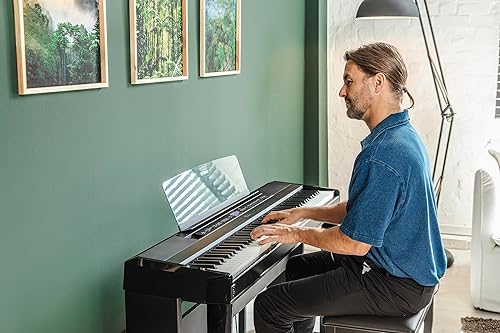 Miniatura 47 de Yamaha P45B - Piano digital con pedal de sostenido y fuente de alimentación (88 teclas contrapesadas)