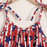 Vista 5 de YOUNGER TREE Niños Bebés Niñas Verano Tie Dye Monos Bebé Harem Correa Mameluco De Una Pieza Pantalones Ropa Tamaño 2-7 Años