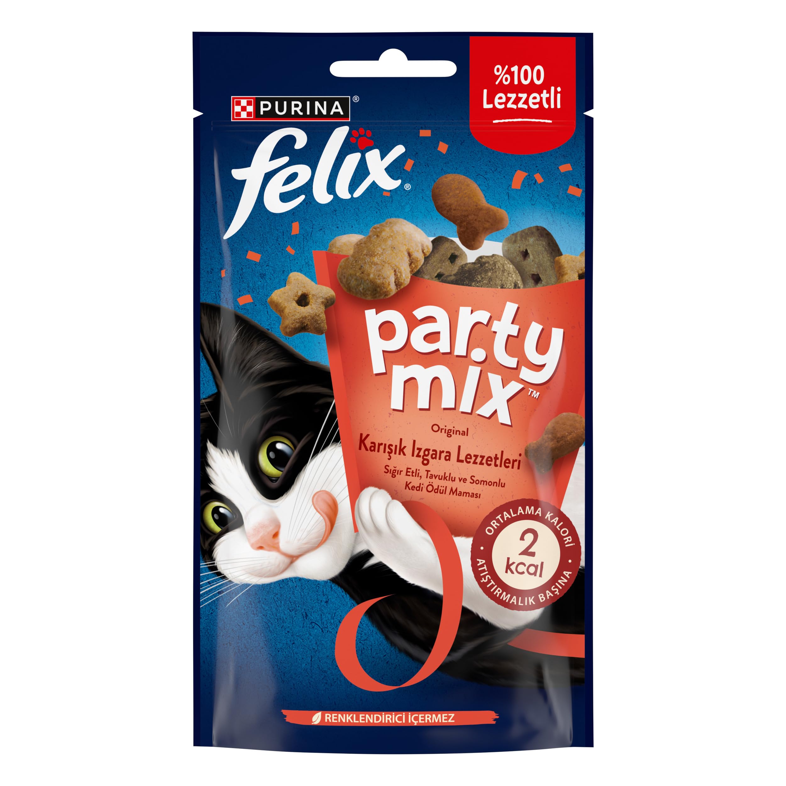 FELIX PARTY MIX Karışık Izgara Lezzetleri Ödül Maması 60g