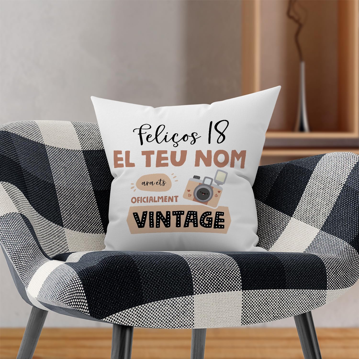 Regalos Suegra Cojín Personalizable MUGFFINS (40x40 Cm) ¡Regalo