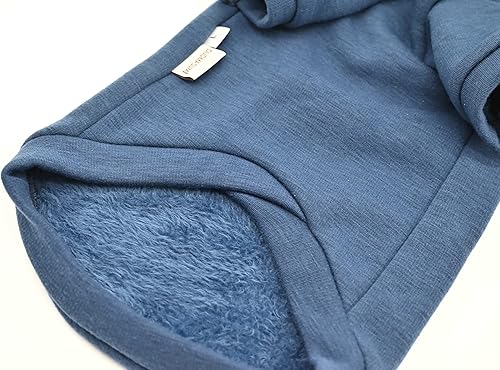 Miniatura 5 de Sphynx - Ropa gruesa y cálida con capucha suave para gato, ropa de gato sin pelo, chaleco para Devon, Cornish, Peter Bald, gatito pequeño (XXL)