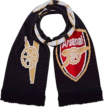 Amazon | アーセナル FC ガナーズ マフラー ネイビー | Arsenal