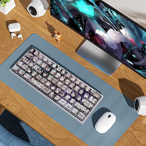 Miniatura 7 de Teclas PBT Anime 108 teclas, GMKWTL  XVX teclas retroiluminadas personalizadas japonesas, teclas de perfil OEM para interruptores Cherry Gateron MX