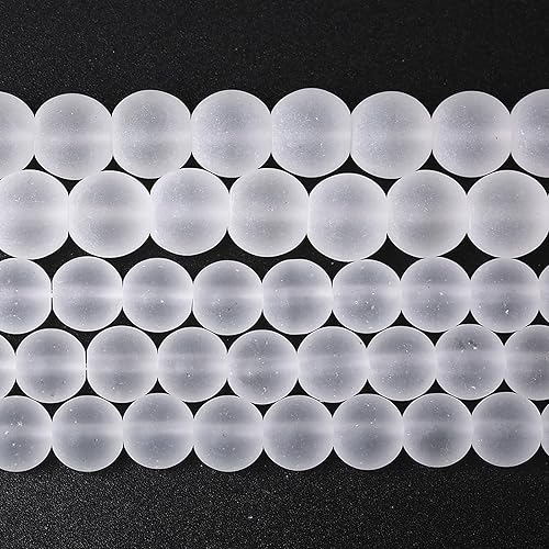 Miniatura 6 de Cuentas sueltas espaciadoras de cristal verde de 0.315 in, 46 unidades, para hacer joyas, pulseras y collares