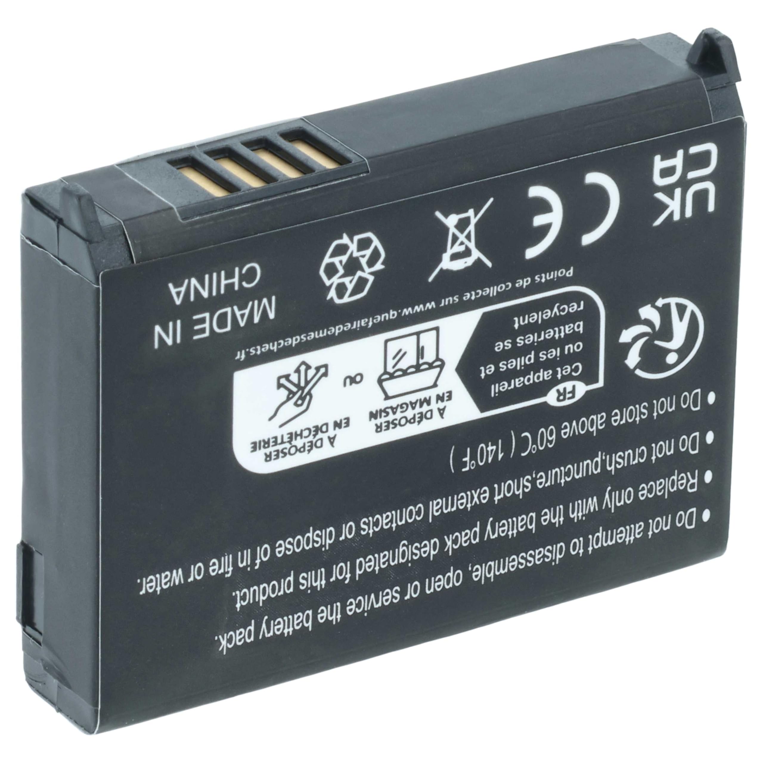 vhbw 1x batteria compatibile con Garmin Zumo 660LM, 650, 210 CE, 600, 660, 220, 665LM, 665, 210 navigatore GPS (1880mAh, 3,7V, Li-Ion)